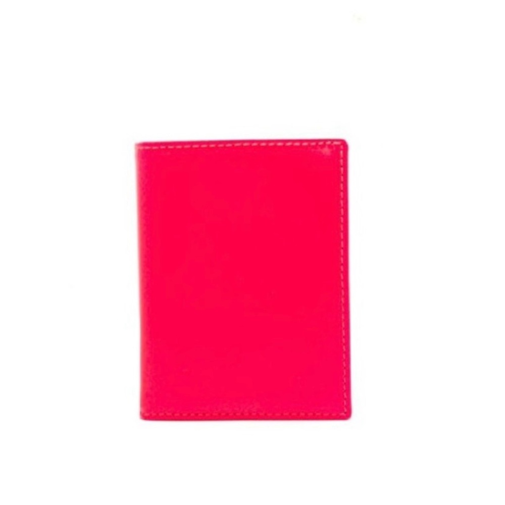 COMME DES GARÇONS WALLET
SA0641SF SUPER FLUO WALLET PINK/YELLOW IN FLUO PINK